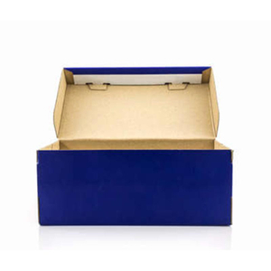 Caja de zapatos azules