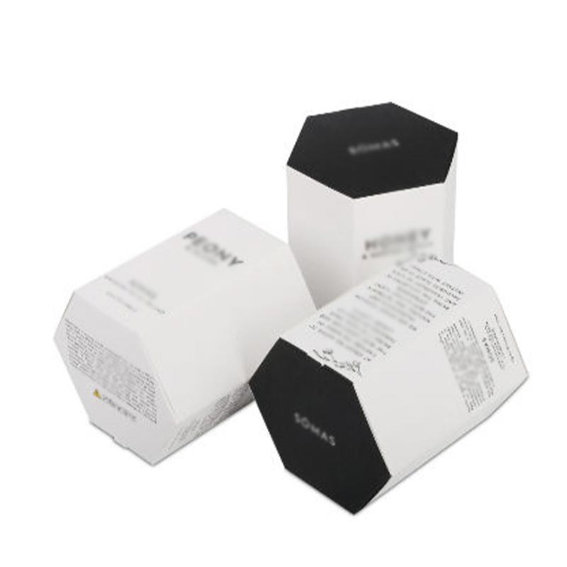 Cosmetics-Packaging-Candle-Hexagon-Paper Box